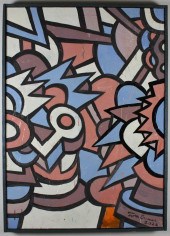 TOM CRAMER OIL ON CANVASTOM CR