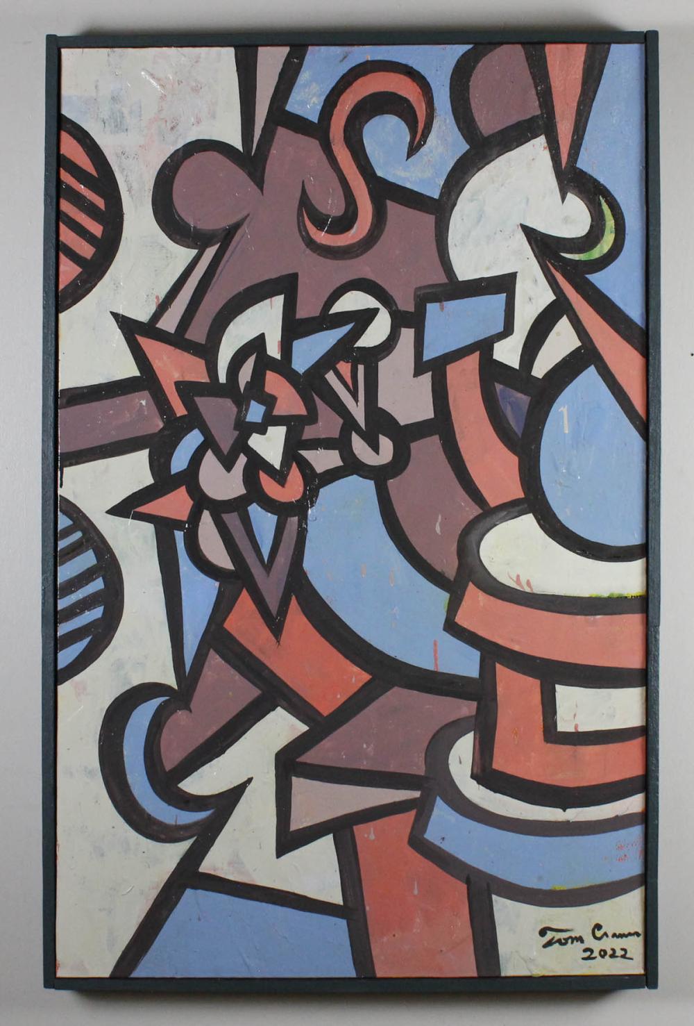 TOM CRAMER OIL ON CANVASTOM