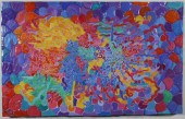 TOM CRAMER OIL ON CARVED WOOD