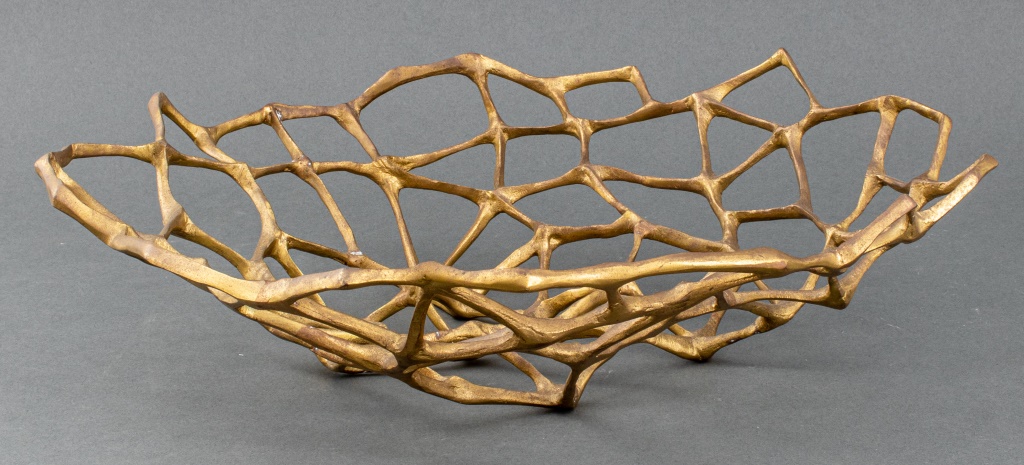 TOM DIXON "BONE" SCULPTURAL BRASS