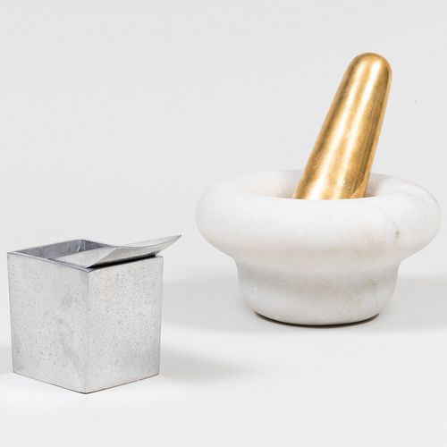 TOM DIXON MARBLE MORTAR AND