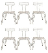 TOM DIXON WIRE CHAIRS, 6<br>To