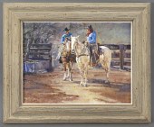 Tom Dorr ''Just Talkin'' oil o