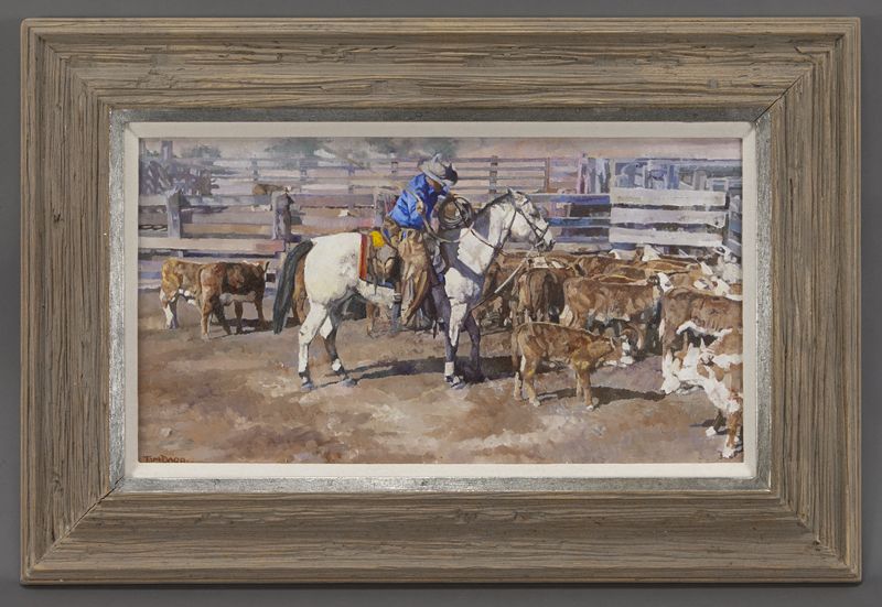 Tom Dorr ''Skilled Hand'' oil on