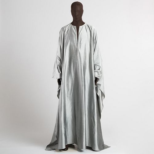 TOM FORD GREY SILK CAFTANLabel.