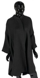 TOM FORD OVERSIZED BLACK WOOL