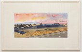 TOM GAVITT WATERCOLOR ON PAPER