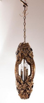 TOM GREENE BRUTALIST CHANDELIE