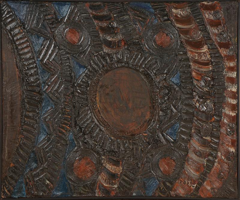 TOM HOLLAND (b. 1936): UNTITLED Oil