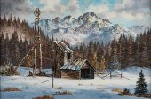 TOM J. DOOLEY SNOWY LANDSCAPE