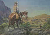 TOM LEA (1907-2001) PENCIL SIG