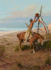 TOM LOVELL (1909-1997), "A WAR