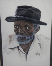 Tom McKinney, acrylic on paper