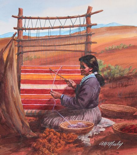 TOM MCNEELY (B. 1935) "NM RIO