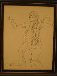 Tom Merrifield. Two prints of nudes