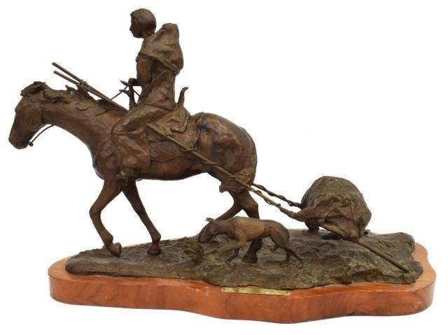 TOM MOSS (B.1936) BRONZE