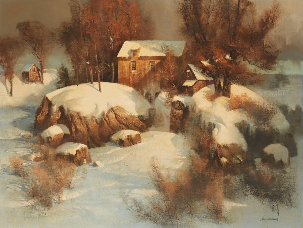 TOM NICHOLAS (B. 1934), "QUARRY