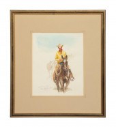 TOM RYAN "WRANGLING DAYS", INK