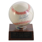 TOM SEAVER AUTHENTIC SIGNED BA