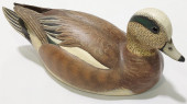 TOM SHUMATE CARVED WOOD DECOY: