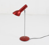 TOM STEPP 'OBLIQUE' RED DESK L