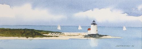 TOM STRINGE WATERCOLOR ON PAPER