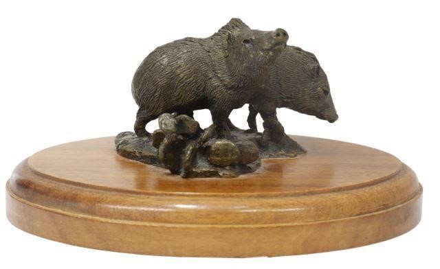TOM TISCHLER (B.1950) BRONZE, TWO