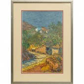 TOMAS HARRIS, PAINTING, 1956 T