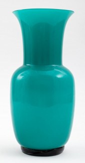 TOMASO BUZZI VENINI MURANO BLU