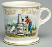 Tombstone Carver Shaving Mug.