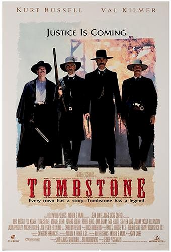 TOMBSTONE.Tombstone. Hollywood