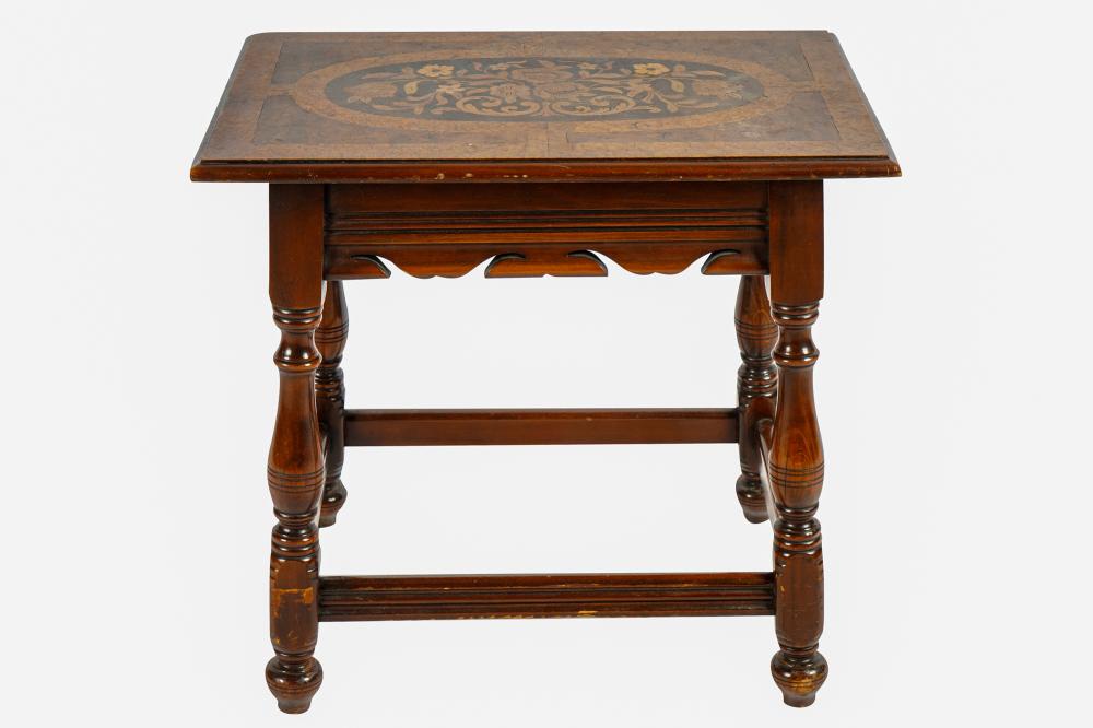TOMLINSON MARQUETRY END TABLEwith
