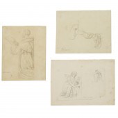 TOMMASO MINARDI, (3) DRAWINGS