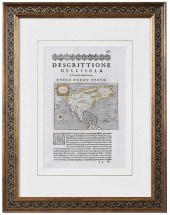 TOMMASO PORCACCHI - MAP OF NOR