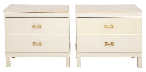 TOMMI PARZINGER STYLE WHITE LACQUER