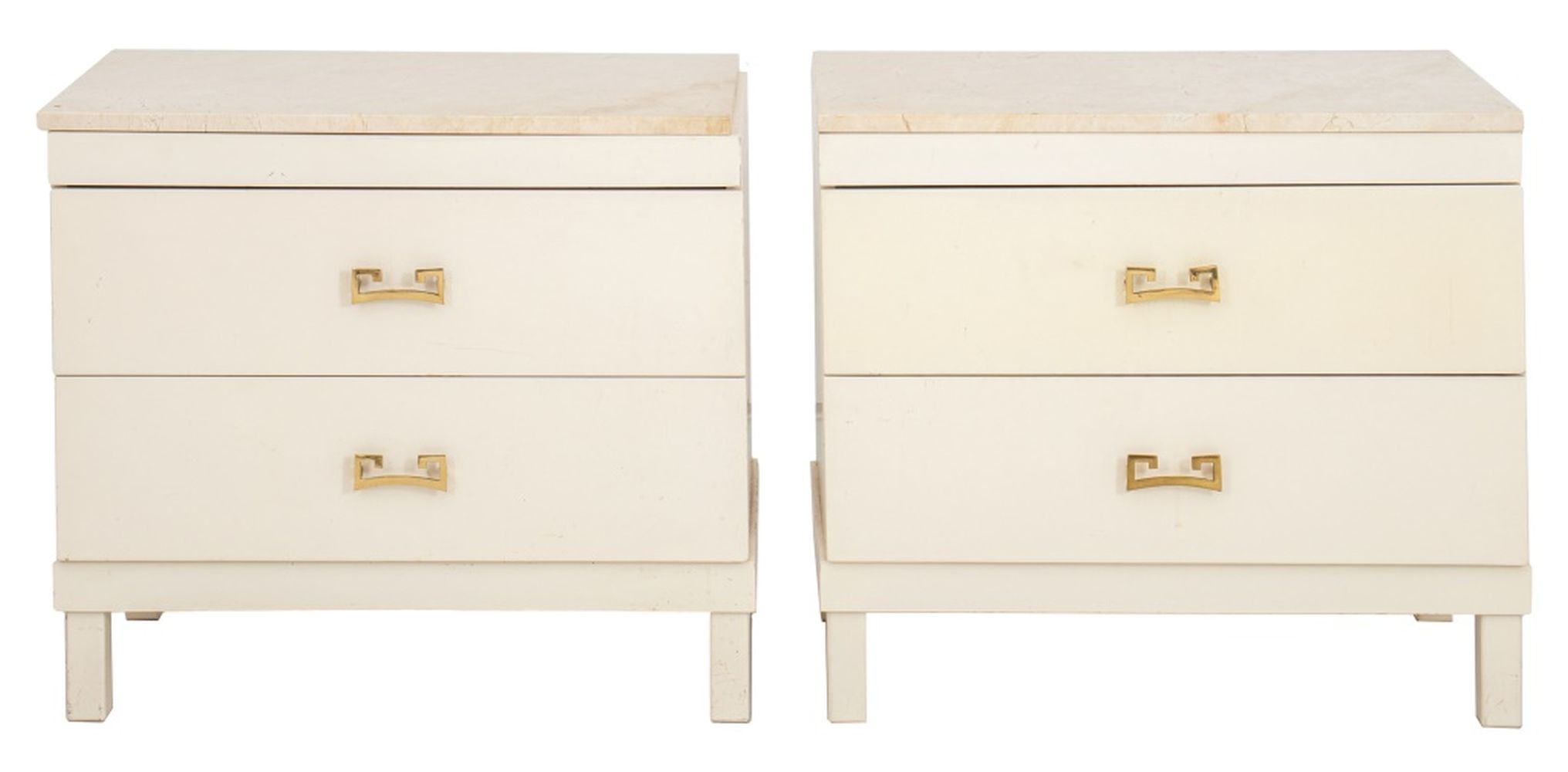 TOMMI PARZINGER STYLE WHITE LACQUER