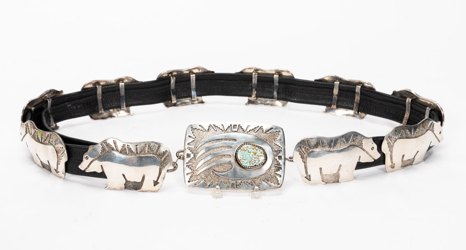 TOMMY JACKSON, STERLING & TURQUOISE