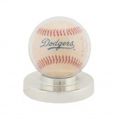 TOMMY LASORDA SIGNED BASEBALL