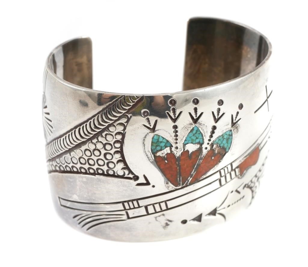 TOMMY SINGER STERLING SILVER NAVAJO