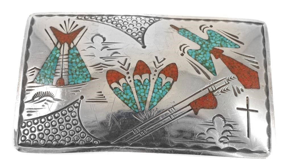 TOMMY SINGER STERLING SILVER NAVAJO