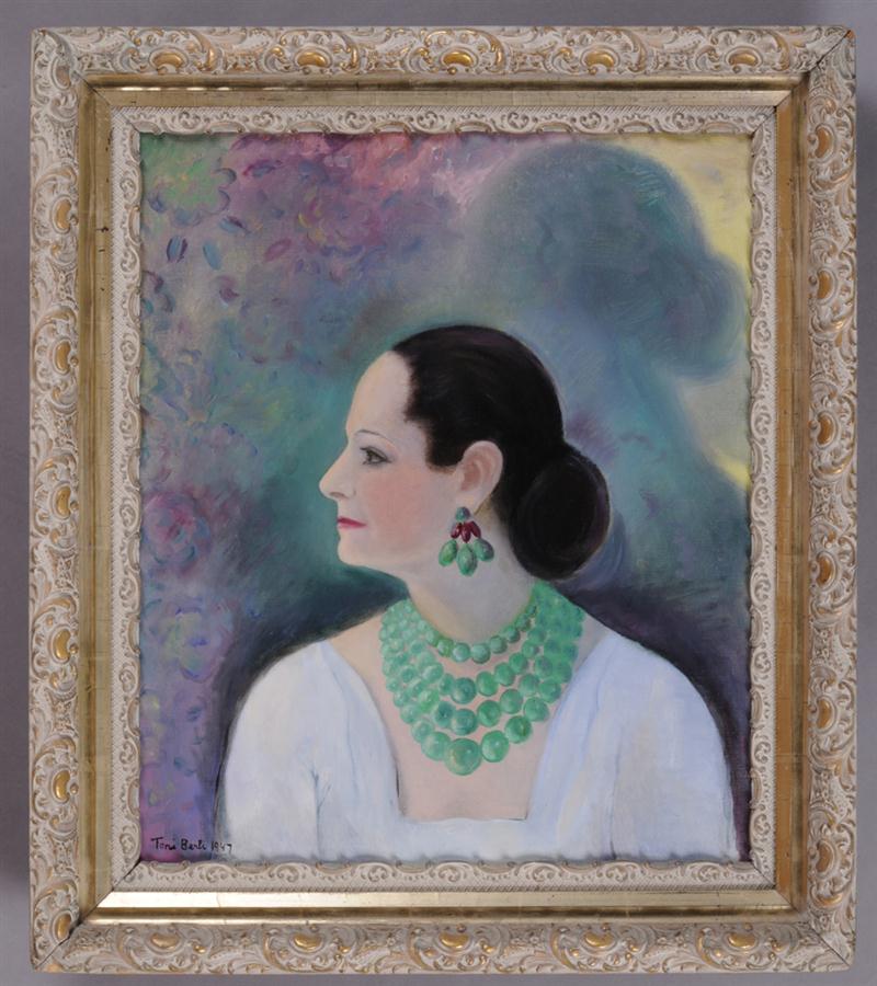 TONI BERLI (20TH C.): PORTRAIT OF