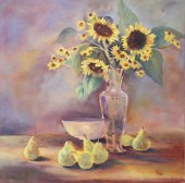 TONI TYREE OIL ON CANVASTONI T