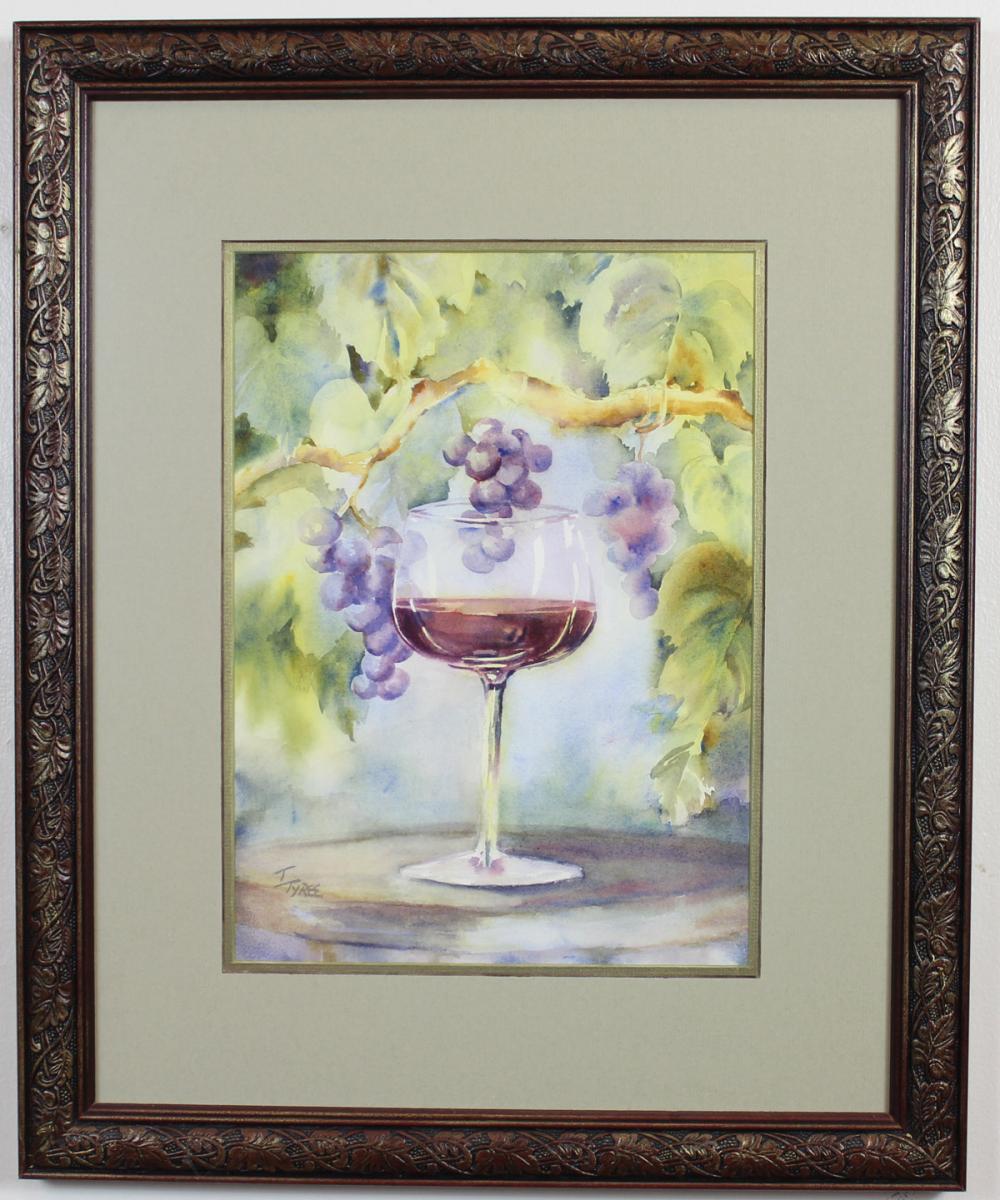 TONI TYREE WATERCOLOR ON