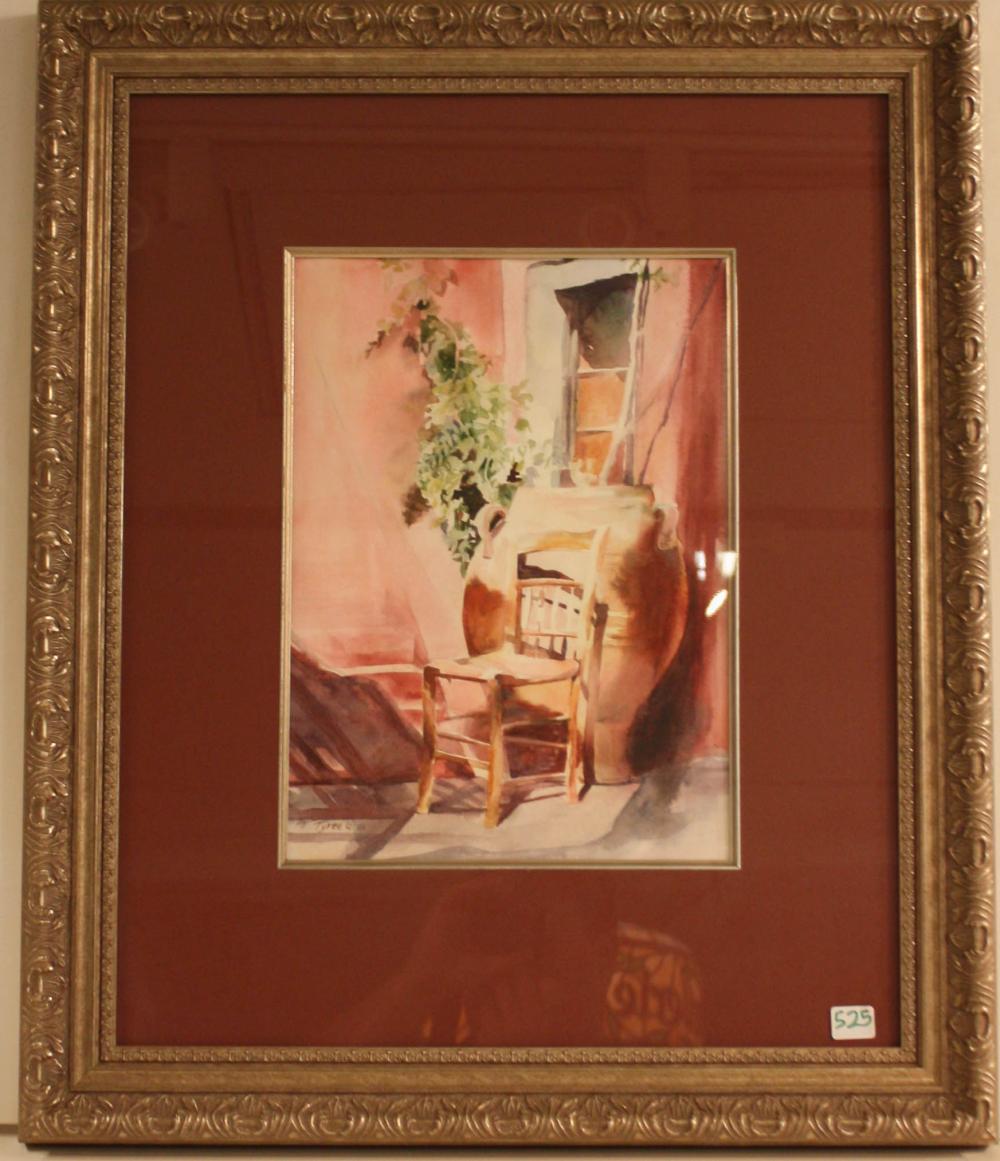TONI TYREE WATERCOLOR ON