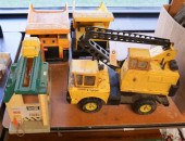 TONKA CRANE, DUMP TRUCK, REMCO