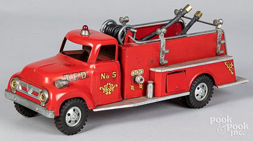 TONKA PRESSED STEEL FIRE TRUCK,