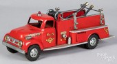 TONKA PRESSED STEEL FIRE TRUCK