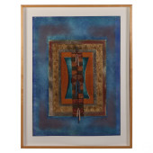 TONY ABEYTA B.1965 ABSTRACT MI