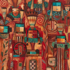 Tony Abeyta (Diné, b. 1965) Council