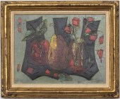TONY AGOSTINI "SILL LIFE" OIL